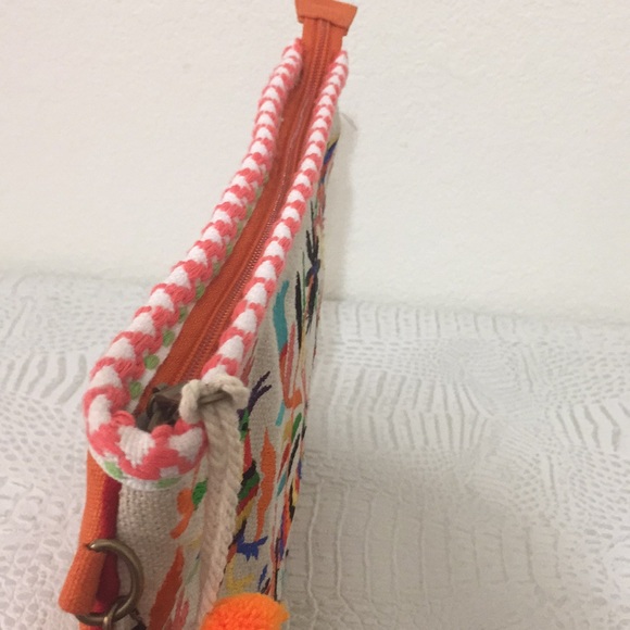 New Steve Madden Bsimba canvas clutch shoulder bag - Picture 7 of 8